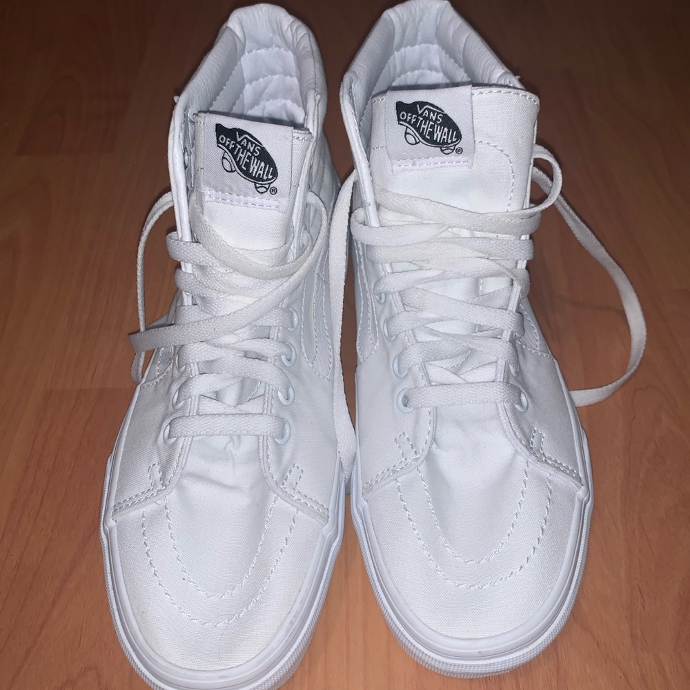 Vans Sk8-Hi Canvas White